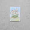 SALE   Watercolour ACEO - Daffodil Garden