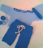 Knitted 4 Piece Outfit for A Baby, Baby Shower Gift, Baby's Outfit,Custom Make