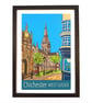Chichester West Sussex travel poster print by Susie West - Image 2