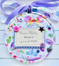 Personalised Year 6 Leavers Keepsake Hoop, Handmade End of Primary School, 