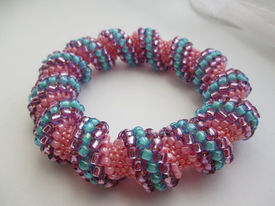 Summertime Spiral Bangle