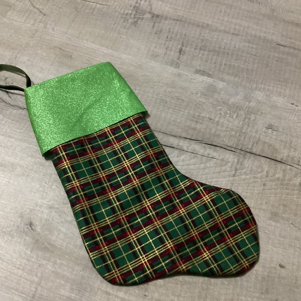 Tartan Christmas Stocking