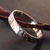 Sterling Silver Textured Band