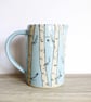 Medium Jug - Birch Trees and Birds - Image 2