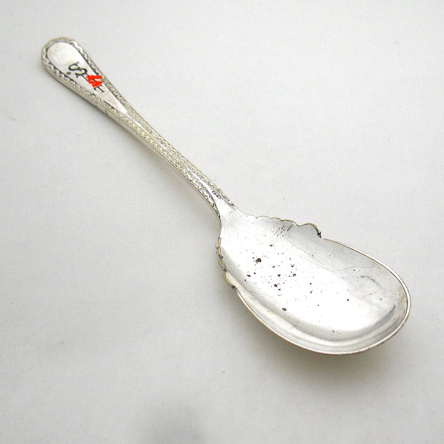 Rude old jam spoon, perfectly imperfect