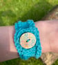 Teal Cotton Bracelet  - Image 1