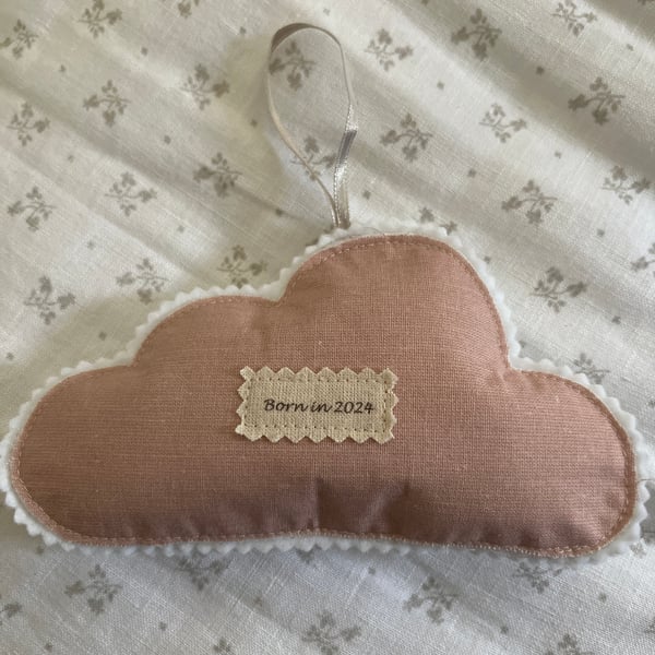 Cloud decoration for baby and nursery 