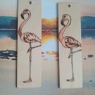 Flamingo bookmark