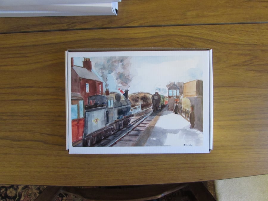 Express and Local  at Haydon Bridge Jigsaw puzzle