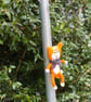 Handmade Felt Wool Cat Magnet - Image 2