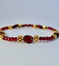 Real Garnet Bracelet, Birthday, Anniversary, Gift For Her, January Birthstone - Image 2
