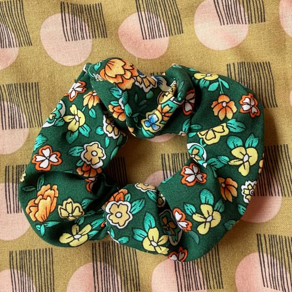 Floral Scrunchie 
