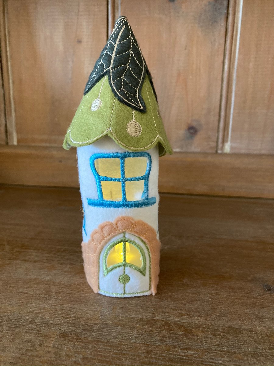 Fairy tea light house. 