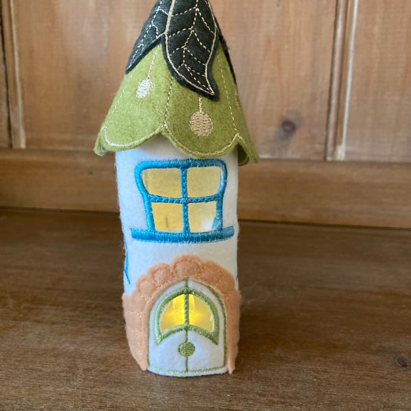 Fairy tea light house. 