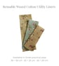 Waxed Cotton Utility Liners - 3 Sizes