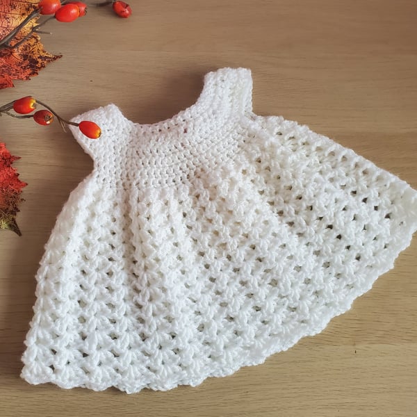 Lilly of the Valley Baby Girl Dress 0 - 3 months