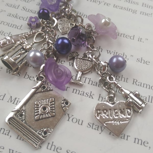 freind  theme bag charm 