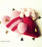 Heart cake topper - Handmade wedding favours - Goody bag fillers  - Image 3