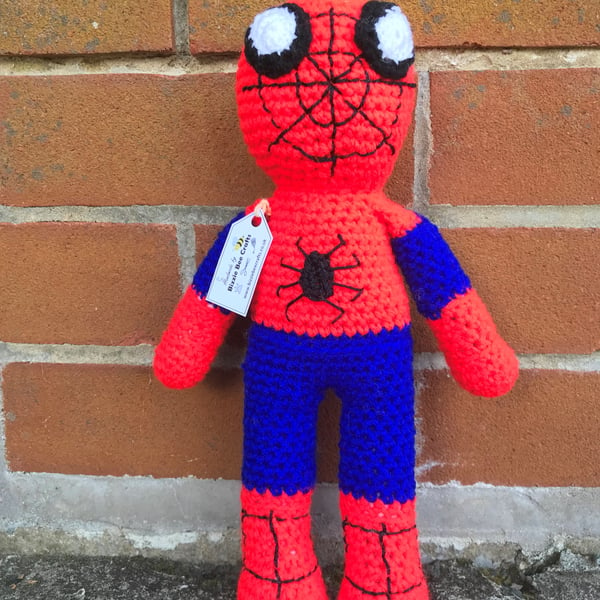 SpiderMan Doll Crocheted
