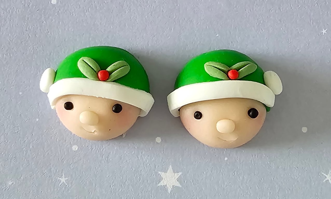 Christmas Elf Stud Earrings