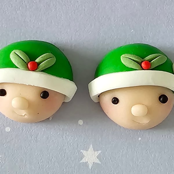 Christmas Elf Stud Earrings