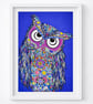 Owl Giclee Fine Art Print - Image 1