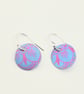 029 - Handmade Aluminium and Silver Reversible Earrings