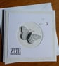 With Sympathy Card - Butterfly With Circle Aperture