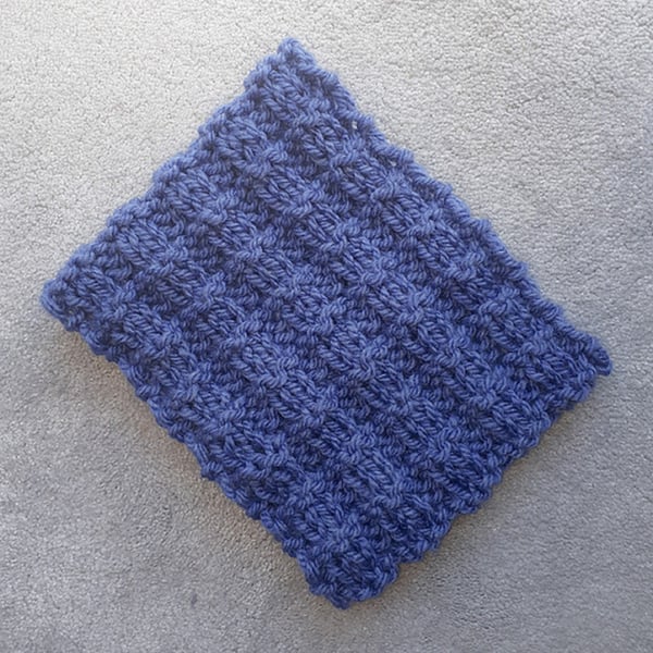 KNITTING PATTERN PDF Denim Style Cowl