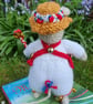 Morris a Hand Knitted Mouse - Image 2