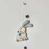 Special Order For Philippa - 'Happy Easter Bunny' - Handmade Hanging Decoration