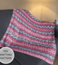 Easy Baby Blanket Knitting Pattern PDF Beginner DK Pram Blanket, Bailee