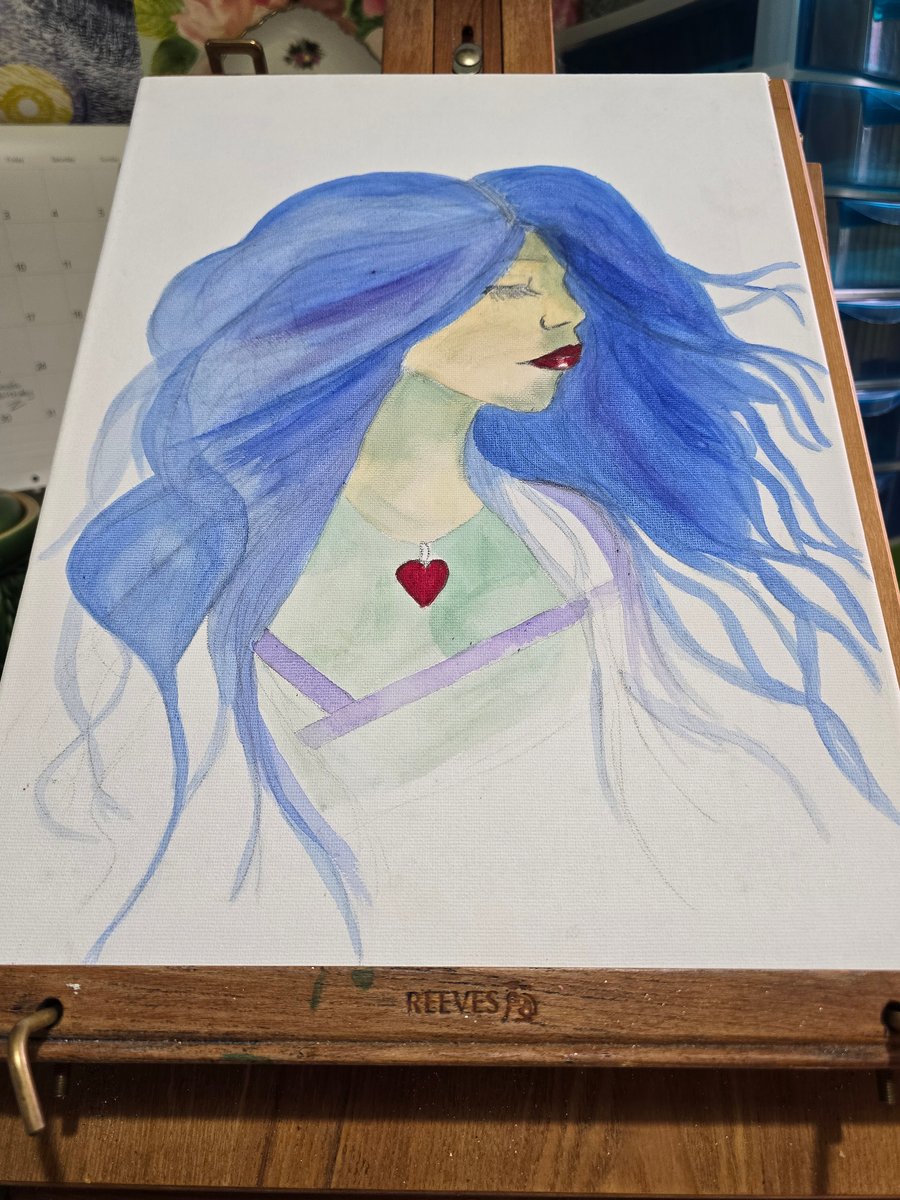 Fairy Acrylic Painting