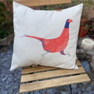 Pheasant Cushion Cover