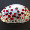 Poppy Painting, Rock Art, Red Poppies Gift, Hand Painted Stone, Flowers Rock