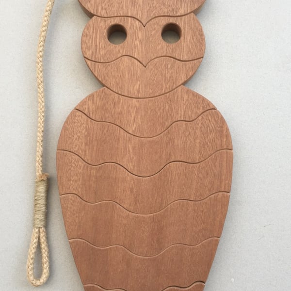 Owl Trivet, in either Sapele or Tulipwood