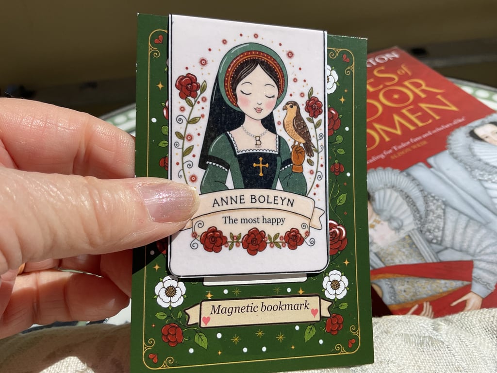 Anne Boleyn Magnetic Bookmark - Tudor Queen Bookmark - Historical Gift for Book 