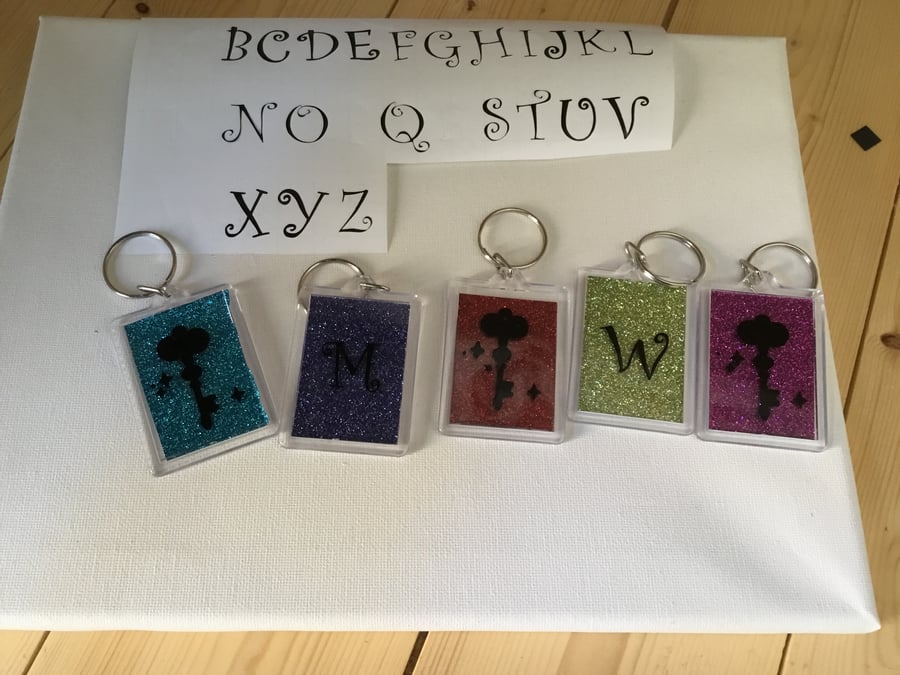 Sparkly keyring. CC413