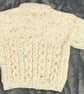 Hand Knitted Neutral Gender Childs Jumper To Fit age 2 - 3 years - Image 6