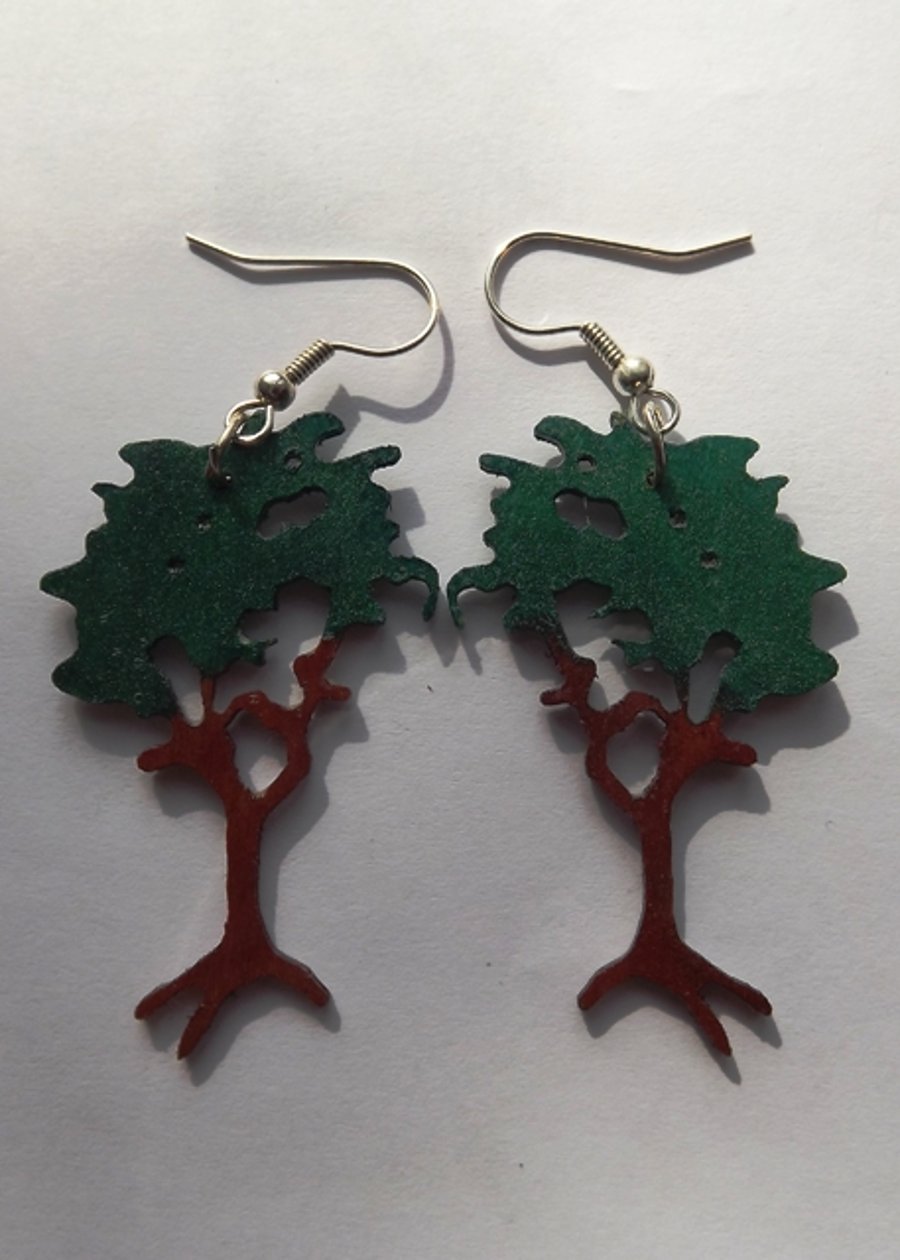 Tree Earrings