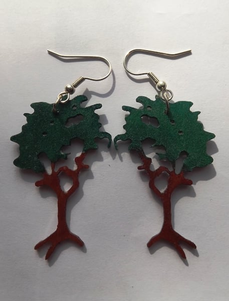 Tree Earrings