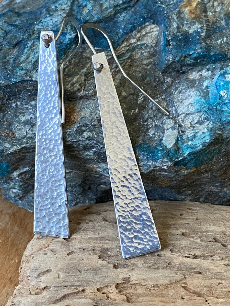 Sterling Silver 'Sea Shimmer' earrings  