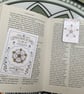 White Rose of York Magnetic Bookmark - History Gift - Handmade Isle of Man - Image 4