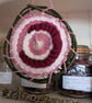 Hand Woven Rustic Circular Wall Hanging - Image 2