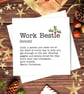 Work Bestie Definition Personalised Christmas Card - Work Colleague Card - Image 1