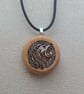 Bear Spirit Pendant  Celtic Bear Necklace - Image 2