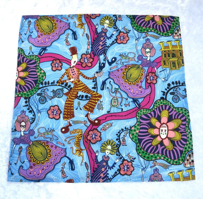 Liberty Tana Lawn handkerchief, Grayson Perry, Delusions of grandeur