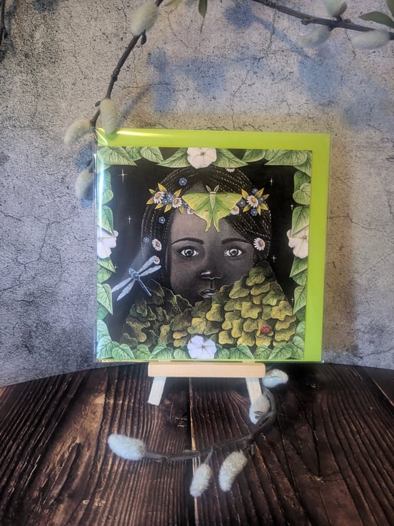 'The Awakening' Blank Greetings Card 