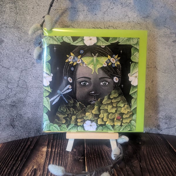 'The Awakening' Blank Greetings Card 