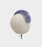 Lilac Velvet Bandeau Headband - Handmade to Order Hat - Image 6